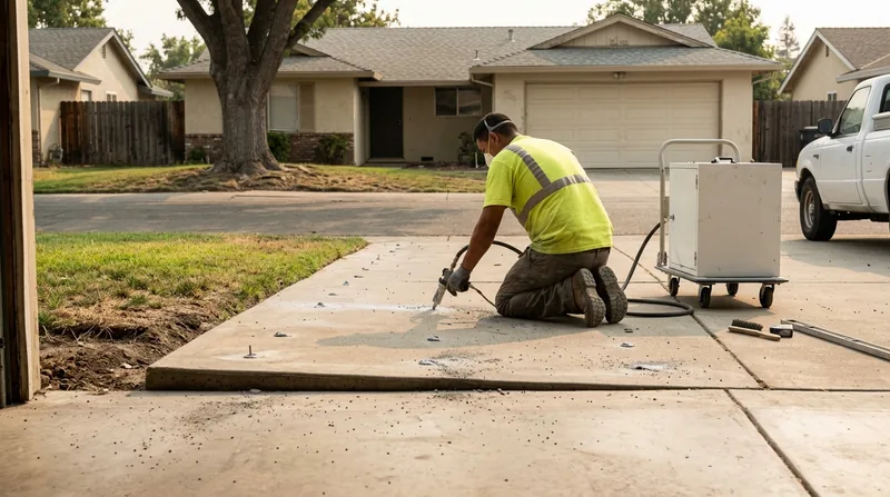Concrete Leveling & Slab Lifting Stockton