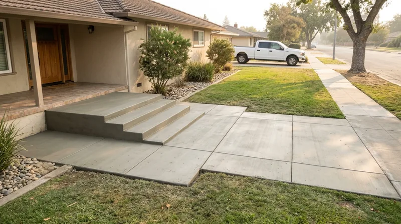 Sidewalks, Walkways & Steps Stockton